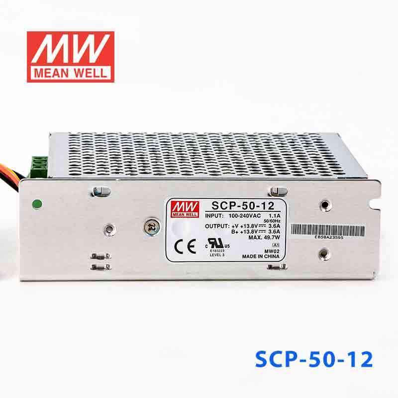 Mean Well SCP-50-12 Power supply 49.7W 13.8V 3.6A - SCP-50-12 - powersupplymall.com