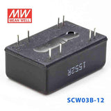 Mean Well SCW03B - 12 DC - DC Converter - 3W 18~36V DC in 12V out - SCW03B-12 - powersupplymall.com