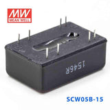 Mean Well SCW05B-15 DC-DC Converter - 5W 18~36V DC in 15V out 400mA - SCW05B-15 - powersupplymall.com