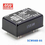 Mean Well SCW08B-05 DC-DC Converter - 8W 18~36V DC in 5V out 1.6A - SCW08B-05 - powersupplymall.com
