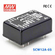 Mean Well SCW12A-05 DC-DC Converter - 12W 9~18V DC in 5V out 2.4A - SCW12A-05 - powersupplymall.com