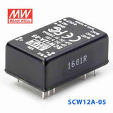 Mean Well SCW12A-05 DC-DC Converter - 12W 9~18V DC in 5V out 2.4A - SCW12A-05 - powersupplymall.com