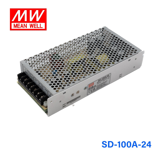 Mean Well SD - 100A - 24 DC - DC Converter - 100W - 9.5~18V in 24V out - SD - 100A - 24 - powersupplymall.com