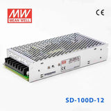 Mean Well SD-100D-12 DC-DC Converter - 100W - 72~144V in 12V out 8.5A - SD-100D-12 - powersupplymall.com