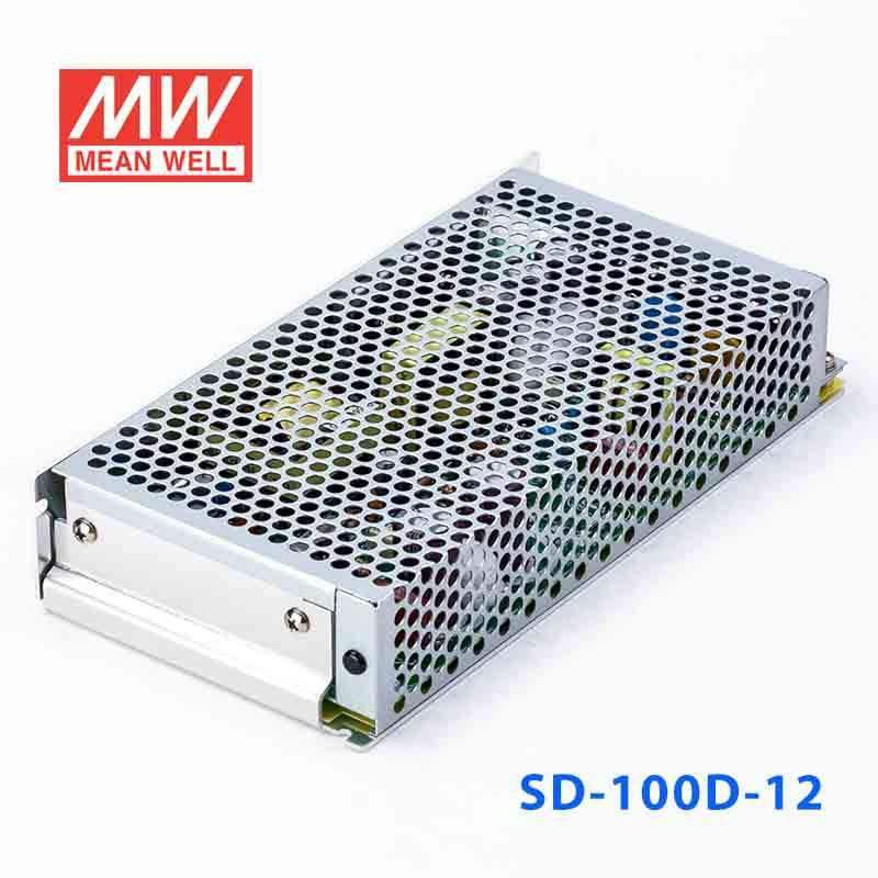Mean Well SD-100D-12 DC-DC Converter - 100W - 72~144V in 12V out 8.5A - SD-100D-12 - powersupplymall.com
