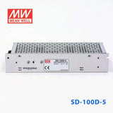 Mean Well SD-100D-5 DC-DC Converter - 100W - 72~144V in 5V out 18A - SD-100D-5 - powersupplymall.com