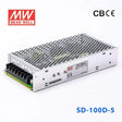 Mean Well SD-100D-5 DC-DC Converter - 100W - 72~144V in 5V out 18A - SD-100D-5 - powersupplymall.com