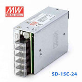 Mean Well SD-15C-24 DC-DC Converter - 15W - 36~72V in 24V out 625mA - SD-15C-24 - powersupplymall.com