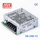 Mean Well SD-25B-12 DC-DC Converter - 25W - 19~36V in 12V out 2.1A - SD-25B-12 - powersupplymall.com