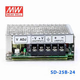 Mean Well SD-25B-24 DC-DC Converter - 25W - 19~36V in 24V out 1.1A - SD-25B-24 - powersupplymall.com