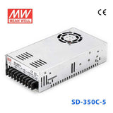 Mean Well SD-350C-5 DC-DC Converter - 300W - 36~72V in 5V out 60A - SD-350C-5 - powersupplymall.com