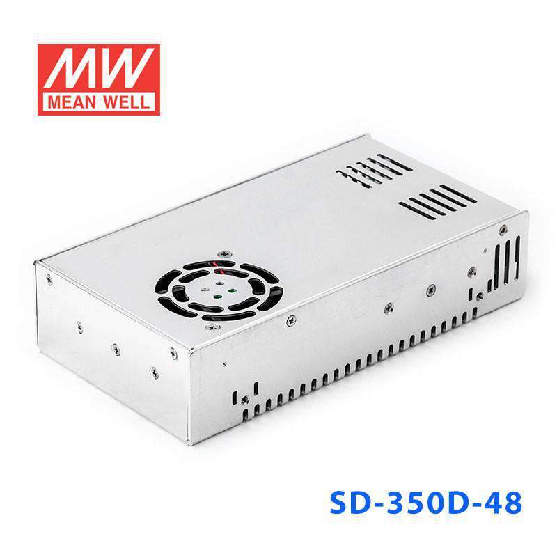 Mean Well SD-350D-48 DC-DC Converter - 350W - 72~144V in 48V out 7.3A - SD-350D-48 - powersupplymall.com