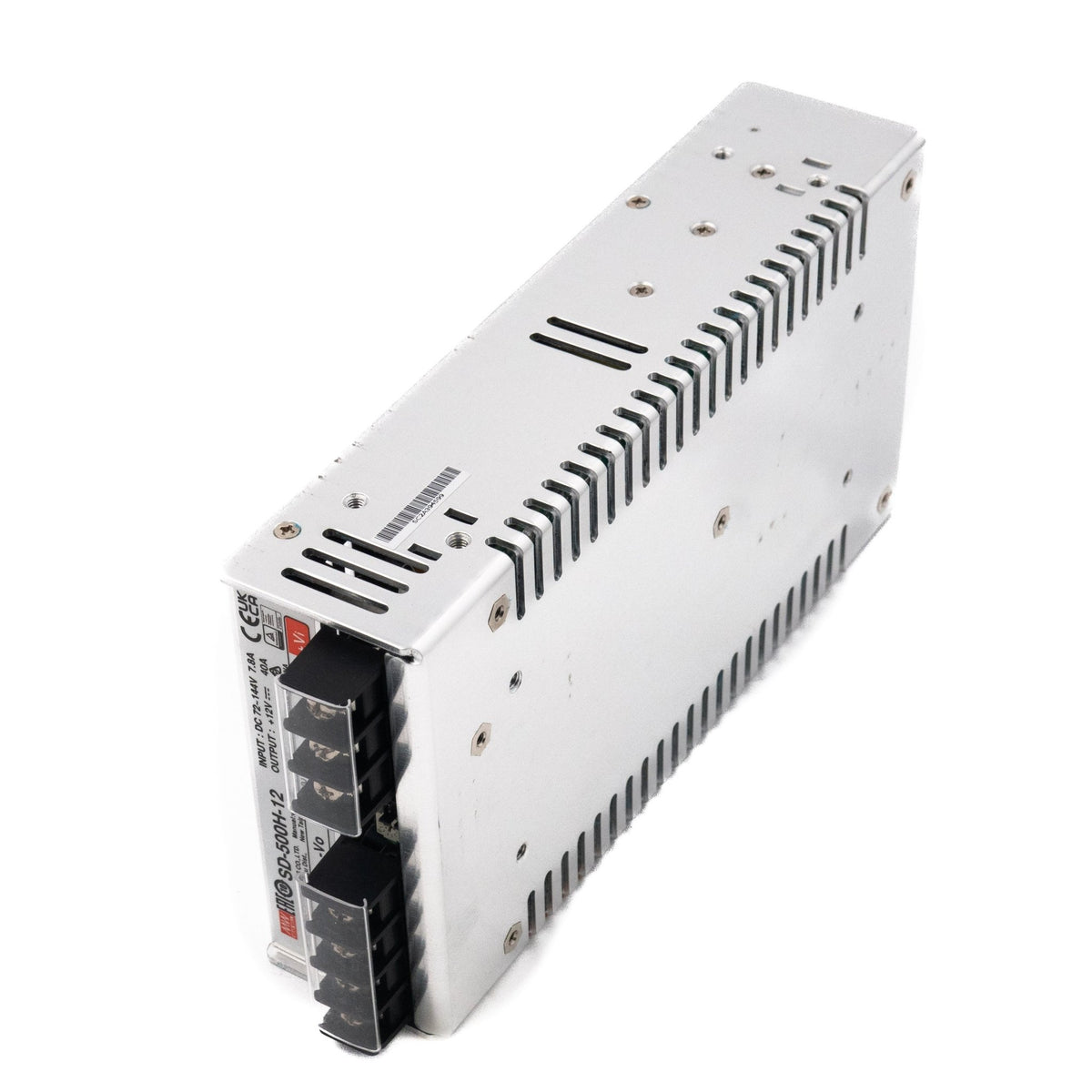 Mean Well SD-500H-12 DC-DC Converter - 480W - 72~144V in 12V out 40A - SD-500H-12 - powersupplymall.com
