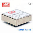 Mean Well SDM30-12S12 DC-DC Converter - 25.2W - 9.2~18V in 12V out 2.1A - SDM30-12S12 - powersupplymall.com