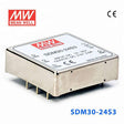 Mean Well SDM30-24S3 DC-DC Converter - 16.5W - 18~36V in 3.3V out 5A - SDM30-24S3 - powersupplymall.com