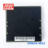 Mean Well SDM30 - 48S3 DC - DC Converter - 16.5W - 36~72V in 3.3V out - SDM30 - 48S3 - powersupplymall.com