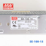 Mean Well SE-100-15 Power Supply 100W 15V 7A - SE-100-15 - powersupplymall.com