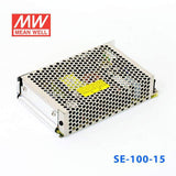 Mean Well SE-100-15 Power Supply 100W 15V 7A - SE-100-15 - powersupplymall.com