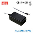 Mean Well SGAS15A12-P1J Power Supply 15W 12V 1.25A - SGAS15A12-P1J - powersupplymall.com