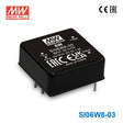 Mean Well SI06W8-03 8:1 Ultra-Wide Input DC-DC Regulated Converter, Single Output 6W 3.3V 1.82A - SI06W8-03 - powersupplymall.com