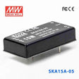 Mean Well SKA15A-05 DC-DC Converter - 9.9W - 9~18V in 5V out 3A - SKA15A-05 - powersupplymall.com