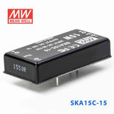 Mean Well SKA15C-15 DC-DC Converter - 15W - 36~72V in 15V out 1A - SKA15C-15 - powersupplymall.com
