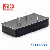 Mean Well SKA15C-15 DC-DC Converter - 15W - 36~72V in 15V out 1A - SKA15C-15 - powersupplymall.com