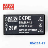 Mean Well SKA20A-12 DC-DC Converter - 20W - 9~18V in 12V out 1.66A - SKA20A-12 - powersupplymall.com