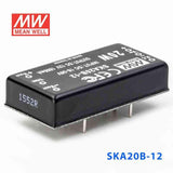 Mean Well SKA20B-12 DC-DC Converter - 20W - 18~36V in 12V out 1.66A - SKA20B-12 - powersupplymall.com