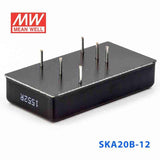 Mean Well SKA20B-12 DC-DC Converter - 20W - 18~36V in 12V out 1.66A - SKA20B-12 - powersupplymall.com