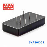 Mean Well SKA20C - 05 DC - DC Converter - 20W - 36~75V in 5V out - SKA20C - 05 - powersupplymall.com