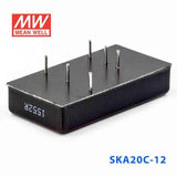 Mean Well SKA20C-12 DC-DC Converter - 20W - 36~75V in 12V out 1.66A - SKA20C-12 - powersupplymall.com