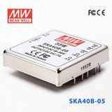 Mean Well SKA40B-05 DC-DC Converter - 35W - 18~36V in 5V out 7A - SKA40B-05 - powersupplymall.com