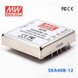 Mean Well SKA40B-12 DC-DC Converter - 35W - 18~36V in 12V out 3.33A - SKA40B-12 - powersupplymall.com