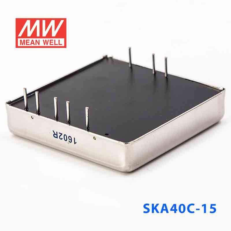 Mean Well SKA40C-15 DC-DC Converter - 35W - 36~75V in 15V out 2.67A - SKA40C-15 - powersupplymall.com