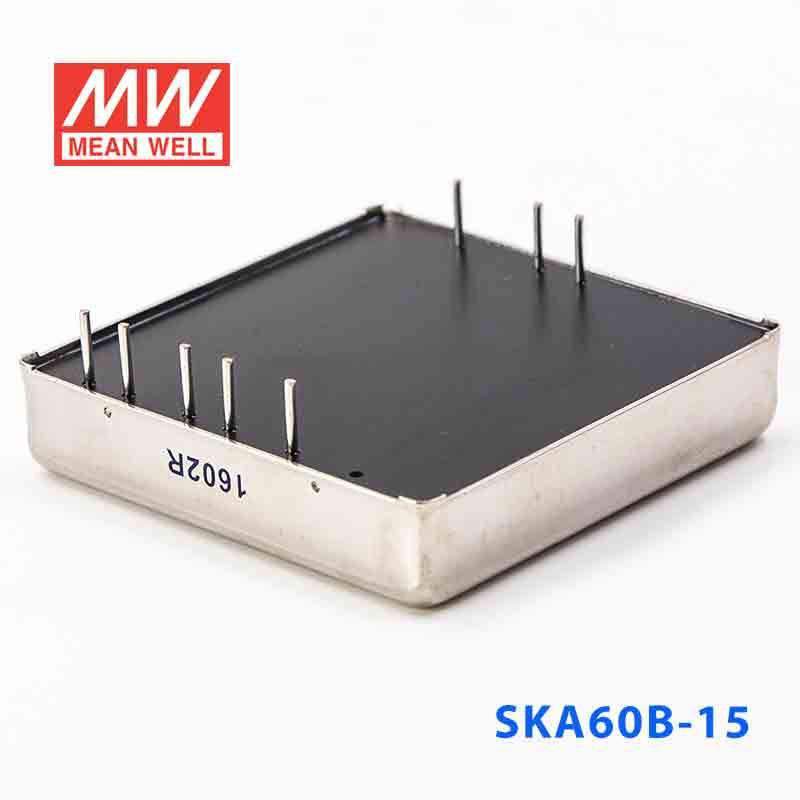Mean Well SKA60B-15 DC-DC Converter - 60W - 18~36V in 15V out 4A - SKA60B-15 - powersupplymall.com