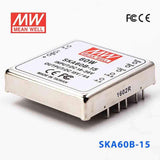 Mean Well SKA60B-15 DC-DC Converter - 60W - 18~36V in 15V out 4A - SKA60B-15 - powersupplymall.com