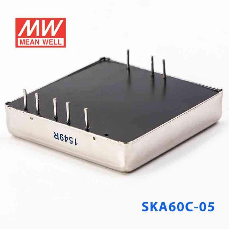 Mean Well SKA60C-05 DC-DC Converter - 60W - 36~75V in 5V out 12A - SKA60C-05 - powersupplymall.com