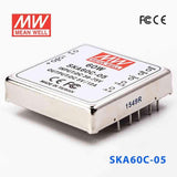 Mean Well SKA60C-05 DC-DC Converter - 60W - 36~75V in 5V out 12A - SKA60C-05 - powersupplymall.com