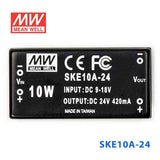 Mean Well SKE10A-24 DC-DC Converter - 10W - 9~18V in 24V out 420mA - SKE10A-24 - powersupplymall.com