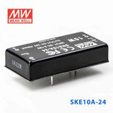 Mean Well SKE10A-24 DC-DC Converter - 10W - 9~18V in 24V out 420mA - SKE10A-24 - powersupplymall.com