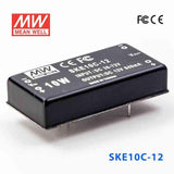 Mean Well SKE10C - 12 DC - DC Converter - 10W - 36~72V in 12V out - SKE10C - 12 - powersupplymall.com