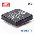 Mean Well SKE15A-12 DC-DC Converter - 15W - 9~18V in 12V out 1.25A - SKE15A-12 - powersupplymall.com
