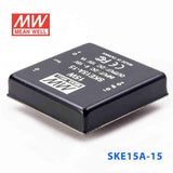 Mean Well SKE15A-15 DC-DC Converter - 15W - 9~18V in 15V out 1A - SKE15A-15 - powersupplymall.com