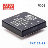 Mean Well SKE15A-15 DC-DC Converter - 15W - 9~18V in 15V out 1A - SKE15A-15 - powersupplymall.com