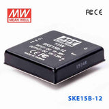 Mean Well SKE15B-12 DC-DC Converter - 15W - 18~36V in 12V out 1.25A - SKE15B-12 - powersupplymall.com