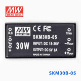 Mean Well SKM30B-05 DC-DC Converter - 30W - 18~36V in 5V out 6A - SKM30B-05 - powersupplymall.com
