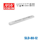 Mean Well SLD-80-12 Linear LED Driver 80W 12V 6600mA - Slim - SLD-80-12 - powersupplymall.com