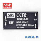 Mean Well SLW05A-05 DC-DC Converter - 5W - 9~18V in 5V out 1A - SLW05A-05 - powersupplymall.com
