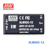 Mean Well SLW05C-12 DC-DC Converter - 5W - 36~72V in 12V out 417mA - SLW05C-12 - powersupplymall.com